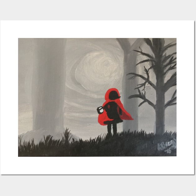 Red Riding Hood Wall Art by Sk1d_Rogu3